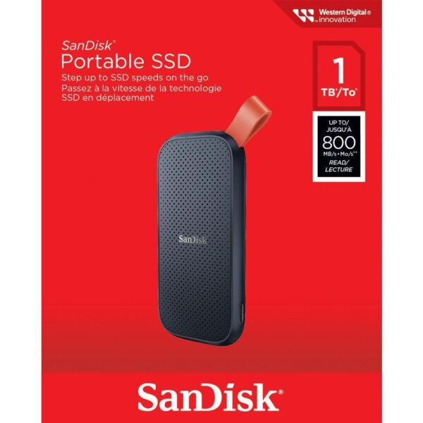 SanDisk 1TB Portable SSD - Up to 800MB/s, USB-C, USB 3.2 Gen 2, Updated Firmware - External Solid State Drive - SDSSDE30-1T00-G26 FROM EXPERT ZONE