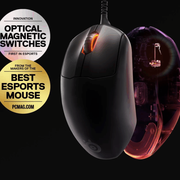 Designed specifically for the most demanding levels of FPS gameplay Prestige Optical Magnetic Switches harness the power of light for response times and last 5x longer than the competition Ultra-competitive 18,000 CPI, 450 IPS, 50G acceleration sensor with advanced tilt tracking Lightweight 69g design was developed with input from esports pros for sustained comfort and battle-tested durability
