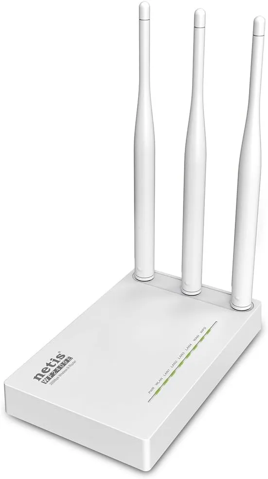 51NWHe6gmEL._AC_SL1000_ - Copy WF2409E 300Mbps High-Speed Wireless N Router | Smart 3 x 5dBi High Gain Antennas with Parental Control for Computers, Smartphones, Wireless Cameras High-Speed Wireless N Router 3 Antennas
