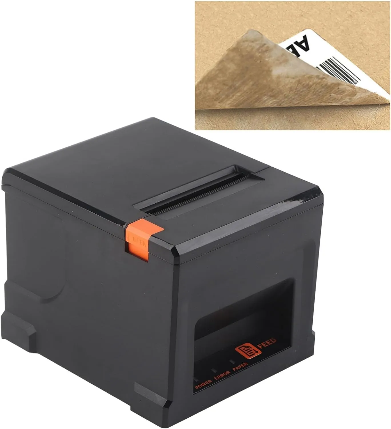 80mm Receipt Thermal Printer with Auto Cutter USB Port Bluetooth Ethernet Connectivity -  220mm/s speed - ABS Portable Receipt Thermal Printer Supports Windows , IOS , Linux and Android Receipt Thermal Printer USB Bluetooth Ethernet