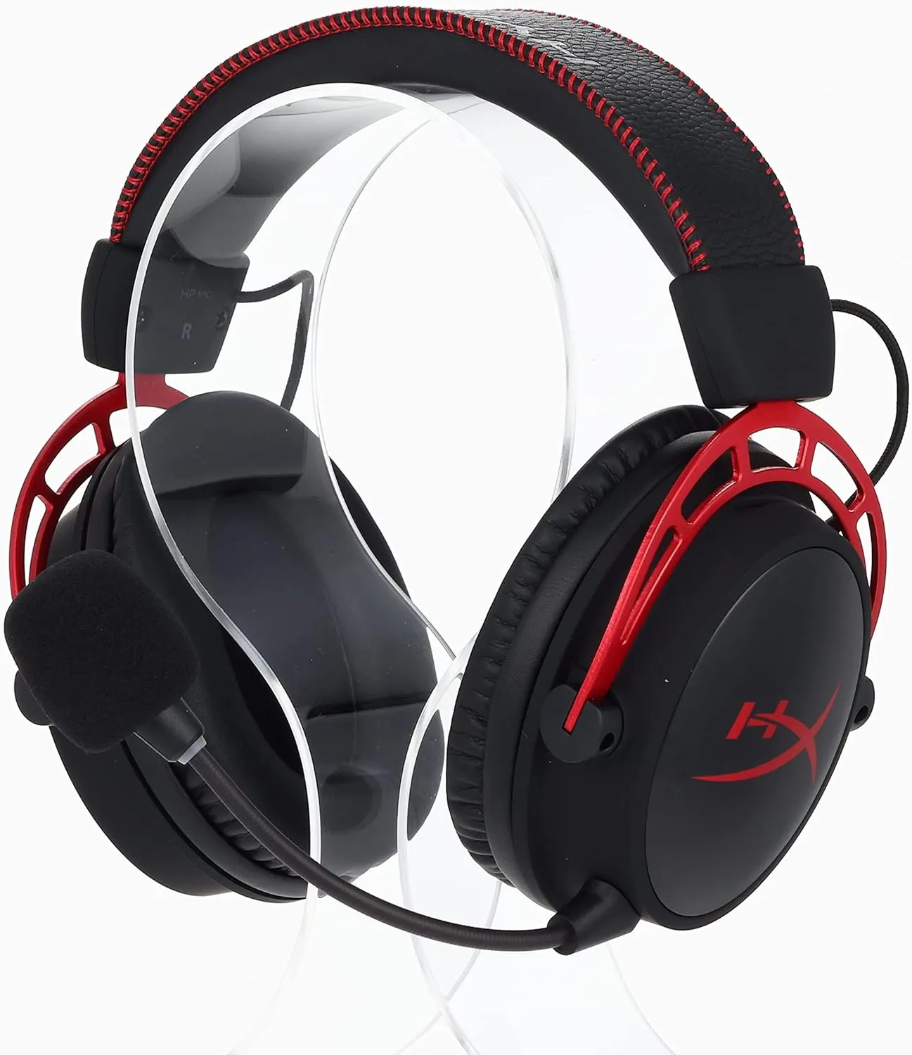 HyperX Cloud Alpha Wireless - Gaming Headset for PC, 300-hour battery life, DTS Headphone: X Spatial Audio, Memory foam, Dual Chamber Drivers, Noise-canceling mic, Durable aluminum frame - OPEN BOX - Image 2