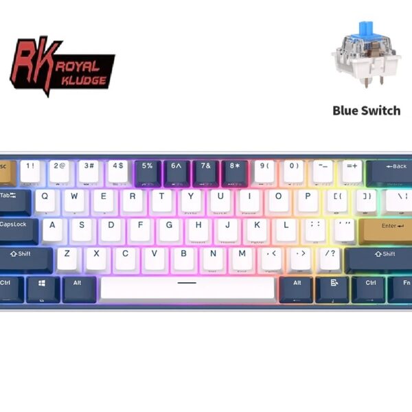 Mechanical Keyboard RGB 61 Programmable Keys