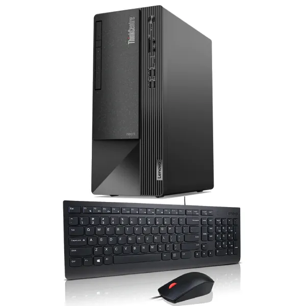 Lenovo ThinkCentre Neo 50T Gen 3 Intel® Core™ i5-12400 | 8GB DDR4 RAM ; 512GB NVMe® M.2 SSD | DVDRW Card Reader , NO WIFI NO BT  | Integrated Intel UHD Graphics 730 | DOS | Keyboard & Mouse Included - 11SE00PAGP - Image 4