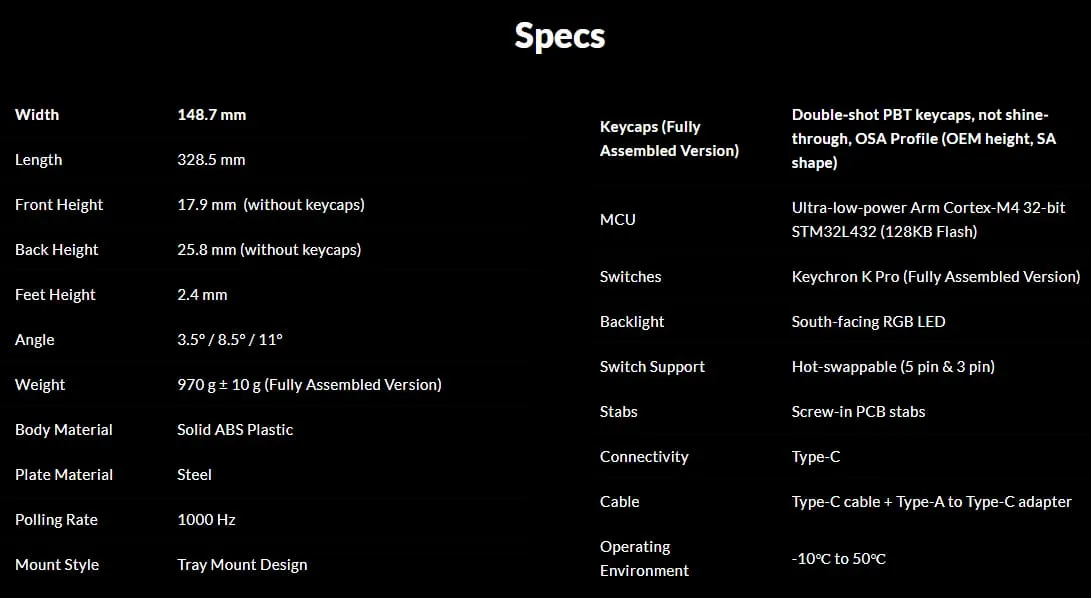 Keychron V1 Max Wireless Custom Mechanical Keyboard | Fully Assembled Knob |2.4 GHz wireless and Bluetooth 5.1 connectivity | compact 75% layout | gasket mount |double-shot PBT keycaps Gateron Jupiter Brown Switches | Carbon Black  Wireless Mechanical Keyboard RGB Brown Switches