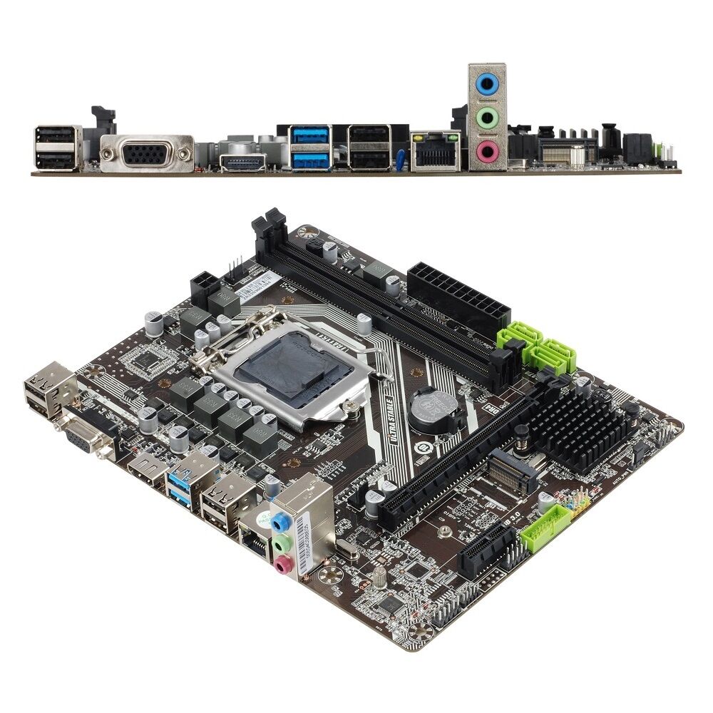 computer-motherboard (1) Esonic M.2 H110 Computer Motherboard High Quality OEM/ODM LGA1151 desktop mATX mainboard for 6/7/8/9th Gen CPU