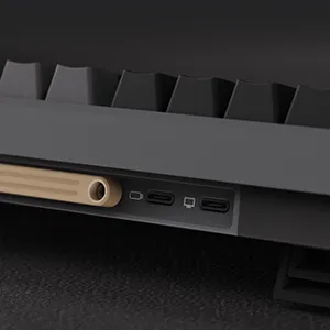 dea1ff2d-51a6-4b46-b50e-75ea8f374c98.__CR0,0,300,300_PT0_SX300_V1___ RK ROYAL KLUDGE M75 Wireless Mechanical Keyboard 2.4Ghz/BT5.1/USB-C Gaming Keyboard 75% Layout 81 Keys Gasket Mount with OLED Display & Knob RGB Backlight Hot-Swappable SILVER Switch, ENGLISH/ARABIC - PHANTOM  Wireless Mechanical Keyboard RGB SILVER Switch