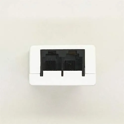 ADSL Splitter/ADSL Filter/DSL Filter RJ11 for Landline Telephone and Broadband Modem Box  - 3 Jacks ADSL Splitter Filter RJ11 for Landline