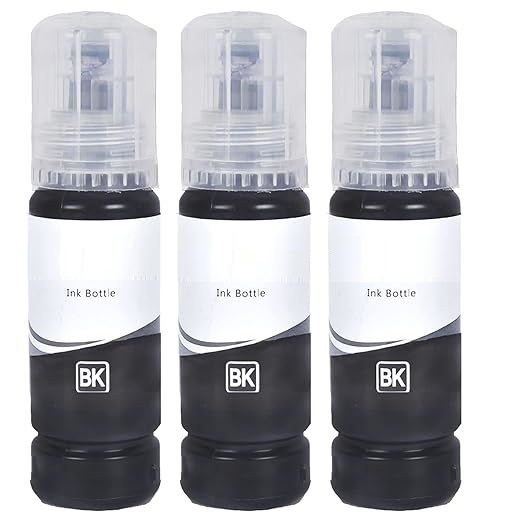 Ink Refill for 001/003 for Epson L3200, L3210, L3211, L3215,L3216,L3250,L3252 - 70 ml Black Ink Bottle For Epson L3100 L3101 L3108 L3110 L3111 L3115 L3116 L3118 L3119, L3150 L3151 L3152 L3156 L3158 L4150 L4158 L4160 L4168, L5190 L6160 L6161 L6168 L6170 L6171 L6178, L6190 L6191 L6198 L1110For Epson L3100 L3101 L3108 L3110 L3111 L3115 L3116 L3118 L3119, L3150 L3151 L3152 L3156 L3158 L4150 L4158 L4160 L4168, L5190 L6160 L6161 L6168 L6170 L6171 L6178, L6190 L6191 L6198 L1110