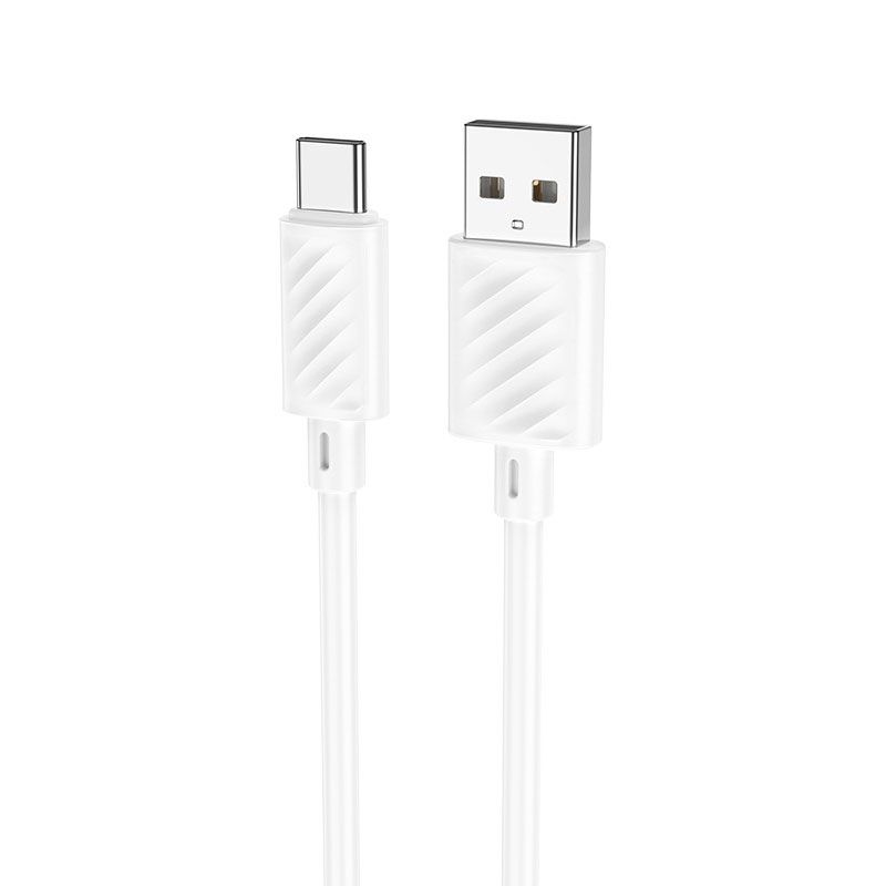 Hoco X88 USB to Type-C Charging Cable 3.0A 1M – White Type-C Charging Cable 3.0A 1M