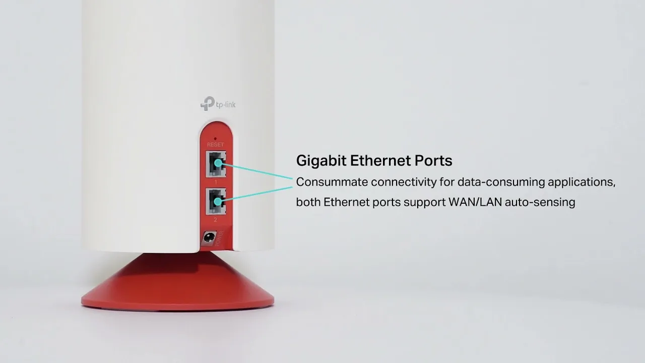 TP-Link Deco Voice X20 AX1800 Whole Home Mesh Wi-Fi 6 System with Alexa Built-In, Dual-Band Wi-Fi, Gigabit Ports, Coverage up to 4000 ft2 ,1.5 GHz Quad-Core CPU, HomeShield Security, Pack of ONE Whole Home Mesh Wi-Fi 6 System