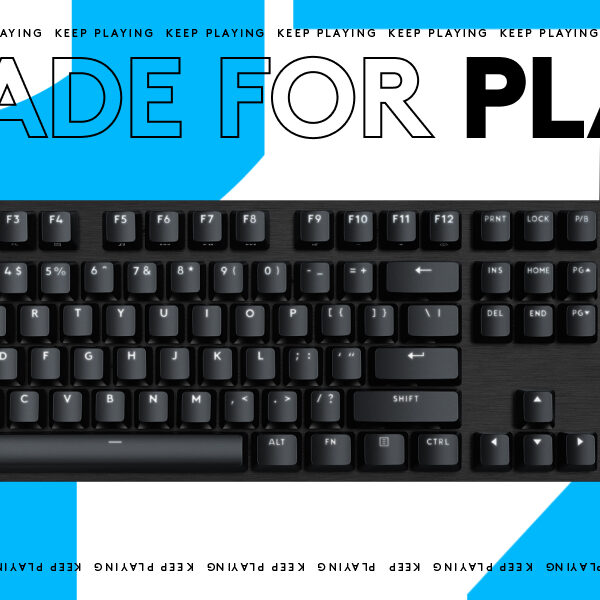 G412 SE Full-Size Mechanical Gaming Keyboard Logitech G412 SE Full-Size Mechanical Gaming Keyboard - Backlit Keyboard with Tactile Mechanical Switches, Anti-Ghosting, Compatible with Windows, macOS, QWERTY UK English Layout - Black