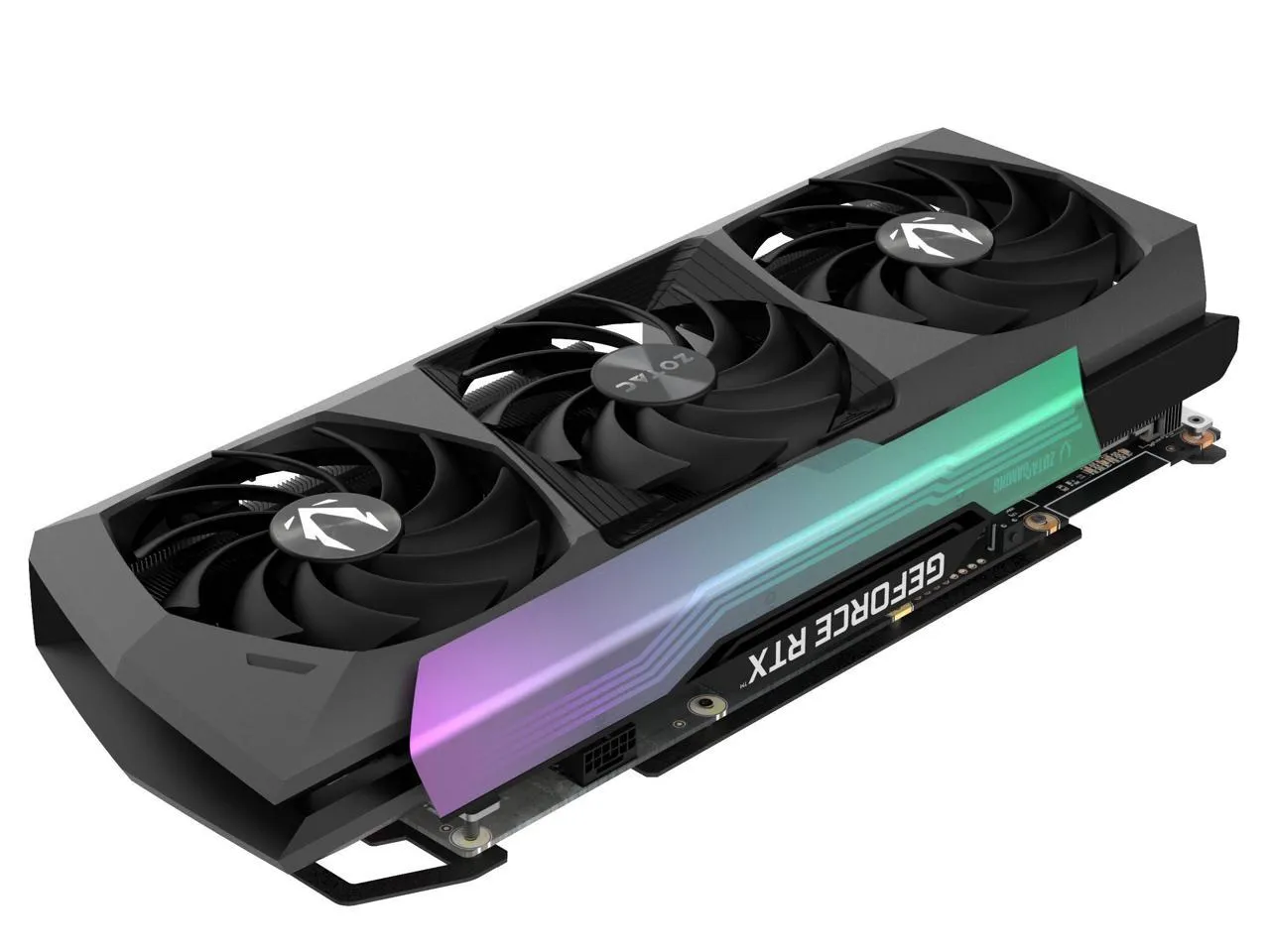 RTX 4070 Ti SUPER AMP Holo DLSS 3 16GB GDDR6X ZOTAC GAMING GeForce RTX 4070 Ti SUPER AMP Holo DLSS 3 16GB GDDR6X 256-bit 21 Gbps PCIE 4.0 Gaming Graphics Card, IceStorm 2.0 Advanced Cooling, SPECTRA 2.0 ARGB Lighting, ZT-D40730F-10P