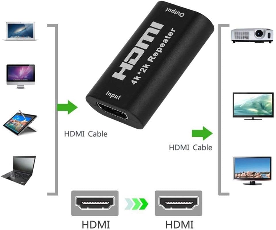 HDMI-REPEATER-UHD HDMI Repeater 4K UHD HDMI Female to Female HDMI Repeater 4K UHD HDMI Female to Female HDMI Supports 3D, 4K*2K, 1080P , Up to 40 Meters Lossless Transmission for Oculus Rift and More HDMI-REPEATER-UHD HDMI Repeater 4K UHD HDMI Female to Female HDMI Repeater 4K UHD HDMI Female to Female HDMI Supports 3D, 4K*2K, 1080P , Up to 40 Meters Lossless Transmission for Oculus Rift and More