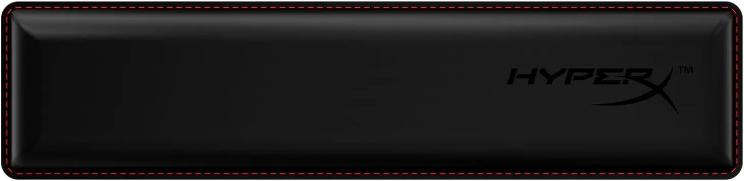 HyperX Wrist Rest Tenkeyless 362mm x 88mm HyperX Wrist Rest Tenkeyless 362mm x 88mm – COOL GEL-INFUSED MEMORY FOAM – ANTI-FRAY STITCHING – ANTI-SLIP GRIP -  Black