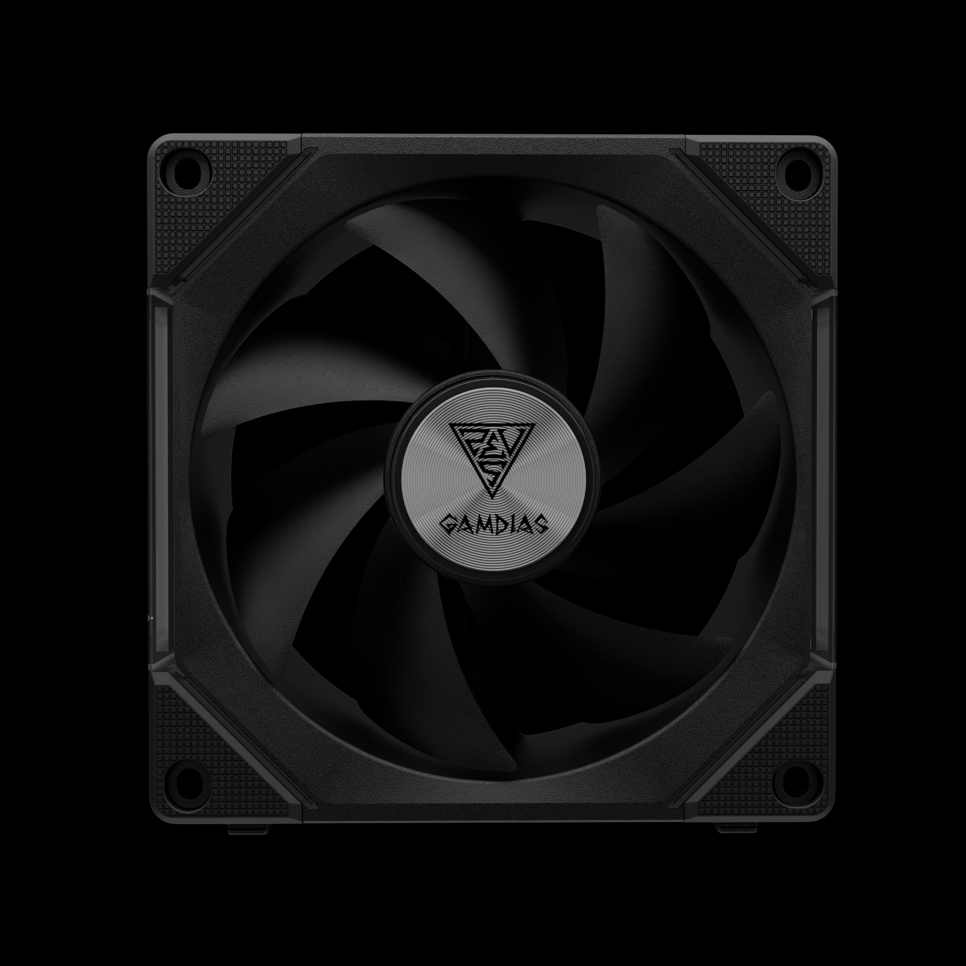 GAM-P2-1203U GAMDIAS 120mm ARGB PC Case Fans GAMDIAS AEOLUS P2-1203U 120mm ARGB PC Case Fans, Cable-less Daisy Chain Connection, Dual Infinity Mirror Lighting, Swappable Fan Blade for Reverse Airflow, Performance 30mm Thick, With Controller
