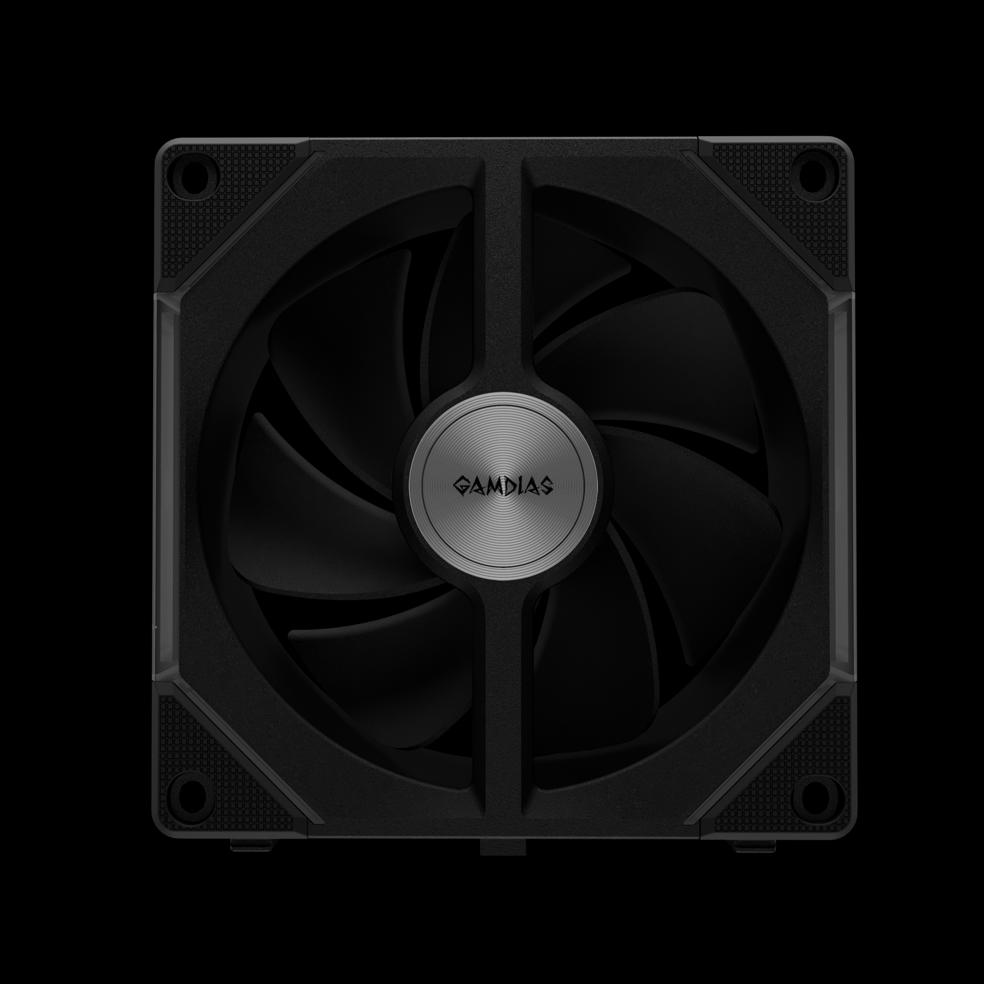 GAM-P2-1203U GAMDIAS 120mm ARGB PC Case Fans GAMDIAS AEOLUS P2-1203U 120mm ARGB PC Case Fans, Cable-less Daisy Chain Connection, Dual Infinity Mirror Lighting, Swappable Fan Blade for Reverse Airflow, Performance 30mm Thick, With Controller