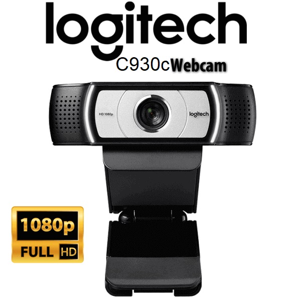 960-001260 Logitech C930c Business Webcam 1080p Logitech C930c Business Webcam 1080p resolution, H.264 video compression , wide 90-degree field of view, Dual omnidirectional Mics , Low Bandwidth Support  , Certified for Business Apps