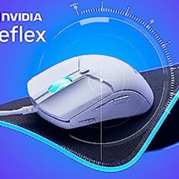 HASTE2-WIRED-WH-OB HyperX Pulsefire Haste 2 Wired Gaming Mouse HyperX Pulsefire Haste 2 Wired Gaming Mouse- Ultra Lightweight, 53g, 8000Hz Polling Rate, Precision Sensor, Hyperflex 2 Cable, Plug and Play – White/OPEN BOX