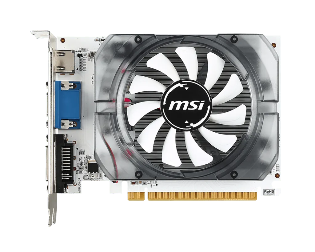 912-V809-2216 MSI NVIDIA Geforce GT 730 4GB DDR3 DX 12 MSI NVIDIA Geforce GT 730 4GB 128 Bit DDR3 DX(12) PCI-E 2.0 Graphics Card | Dual-link DVI-I , HDMI , D-Sub |  Gaming Screen Card  Player Video Card  (N730-4GD3V2)