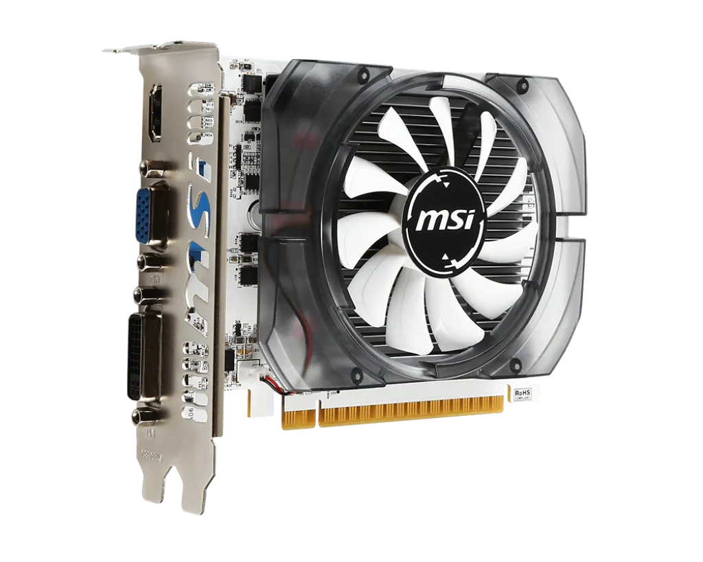 912-V809-2216 MSI NVIDIA Geforce GT 730 4GB DDR3 DX 12 MSI NVIDIA Geforce GT 730 4GB 128 Bit DDR3 DX(12) PCI-E 2.0 Graphics Card | Dual-link DVI-I , HDMI , D-Sub |  Gaming Screen Card  Player Video Card  (N730-4GD3V2)