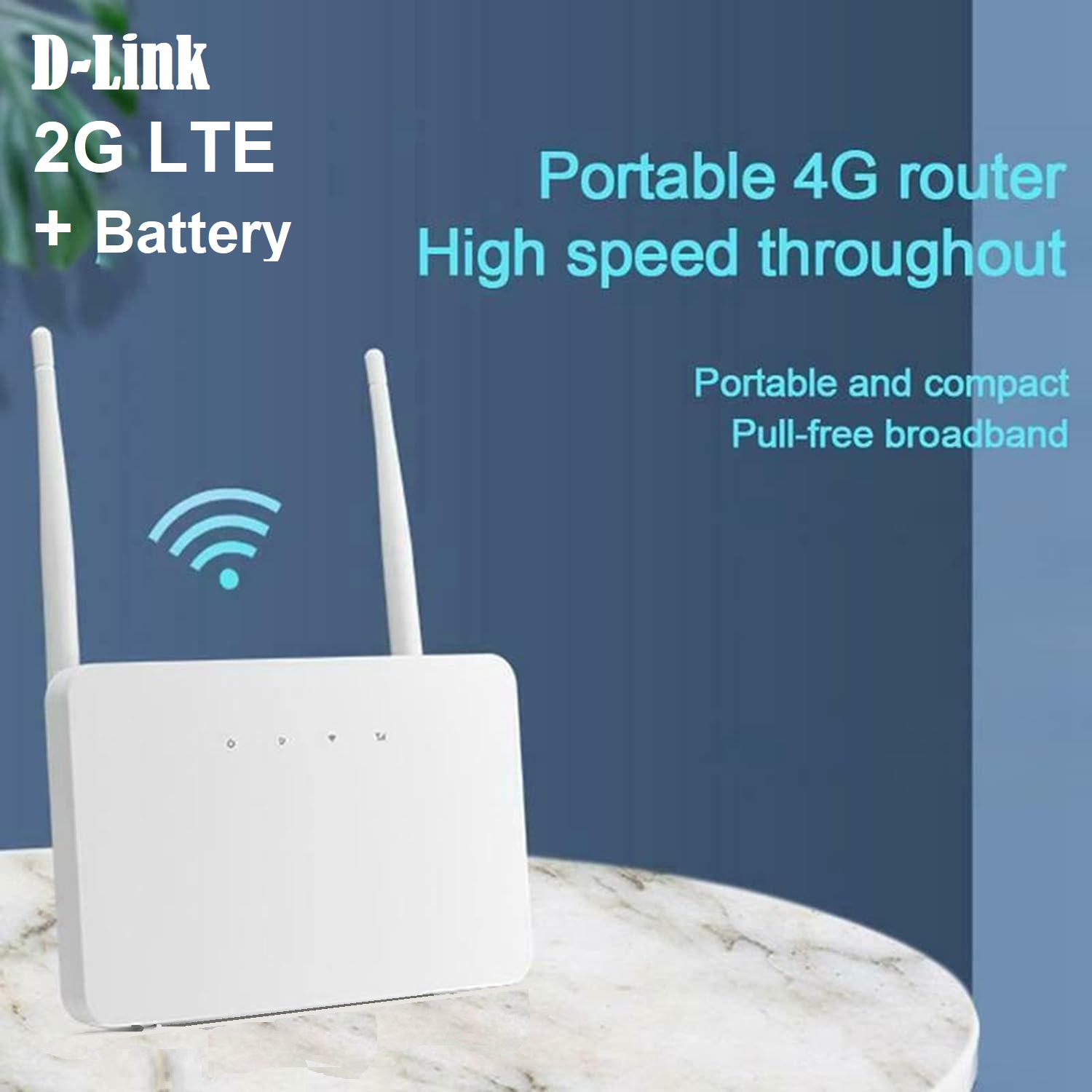 DWR-M921B D Link 4G LTE CAT 4 Router N300 WiFi Modem D-Link 4G LTE CAT 4 Router N300 WiFi Modem + Battery, 150Mbps Mobile Speed , 300 Mbps WiFi Hotspot , SIM Card To Network Cable RJ45 LAN WAN with Two External Antenna - WHITE DWR-M921B D Link 4G LTE CAT 4 Router N300 WiFi Modem D-Link 4G LTE CAT 4 Router N300 WiFi Modem + Battery, 150Mbps Mobile Speed , 300 Mbps WiFi Hotspot , SIM Card To Network Cable RJ45 LAN WAN with Two External Antenna - WHITE