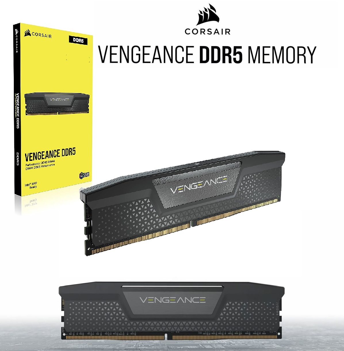 CMK48GX5M2B5200C38 CORSAIR VENGEANCE DDR5 RAM 48GB Kit 5200MHz CORSAIR VENGEANCE DDR5 RAM 48GB (2x24GB) 5200MHz CL38 288-Pin (PC5 41600) Intel XMP iCUE Compatible Computer Memory - Black (CMK48GX5M2B5200C38) CMK48GX5M2B5200C38 CORSAIR VENGEANCE DDR5 RAM 48GB Kit 5200MHz CORSAIR VENGEANCE DDR5 RAM 48GB (2x24GB) 5200MHz CL38 288-Pin (PC5 41600) Intel XMP iCUE Compatible Computer Memory - Black (CMK48GX5M2B5200C38)