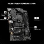 MSI PRO Z790-P II ATX Motherboard With Intel Z790 Chipset, LGA 1700 Support, 4 DIMMs DDR5 7200+MHz OC, PCIe 5.0, 4x M.2 Gen4, 2.5G LAN, USB 20Gbps , for Intel® Core™ 14th/ 13th/ 12th Gen Processors