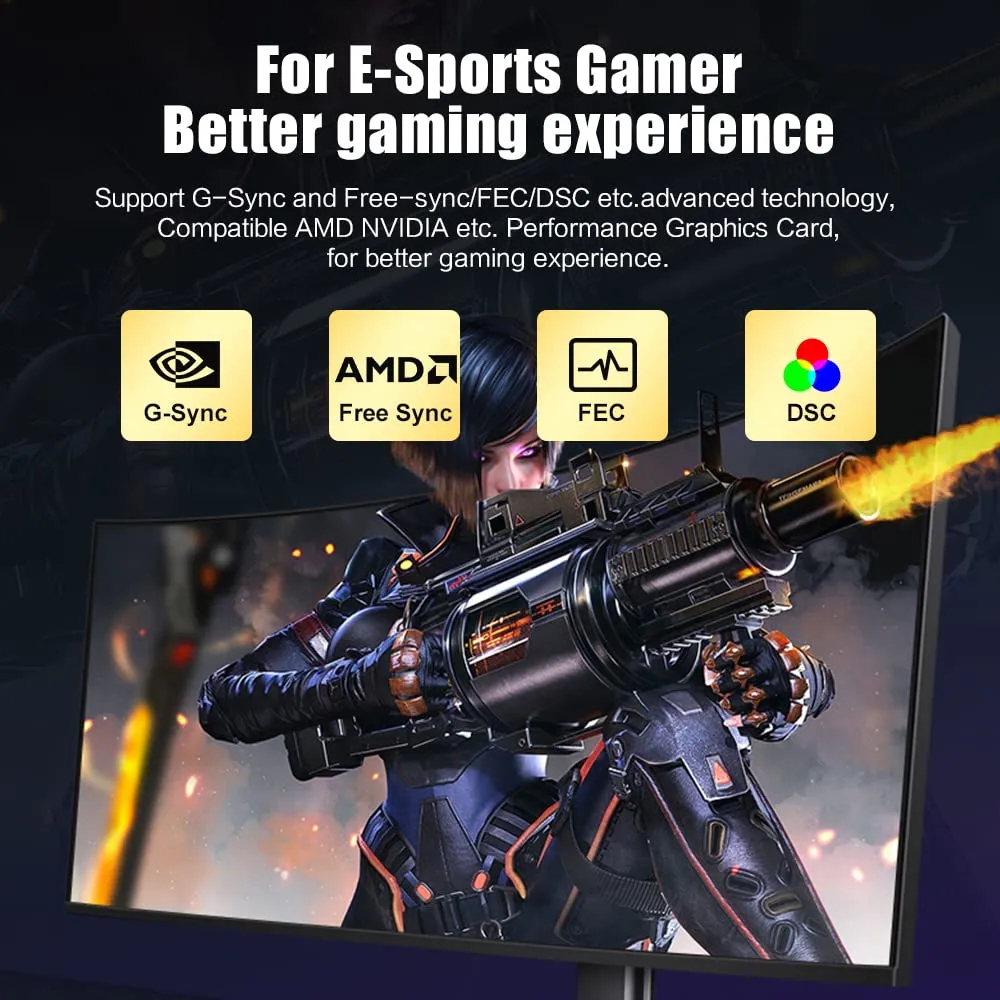 NCTS-DP-1.5M DisplayPort Cable DP80 UHD 2.1V 18K HDR DSC NCTS VESA Certified 80 Gbps DisplayPort 2.1 Cable 1.5 m, DP80 Cable with 16K 60 Hz, 8K 240 Hz, 4K 240 Hz Black with FreeSync, G-SYNC and HDR, DSC  for Gaming Monitor, PC, RTX 4080/4090, RX 7900