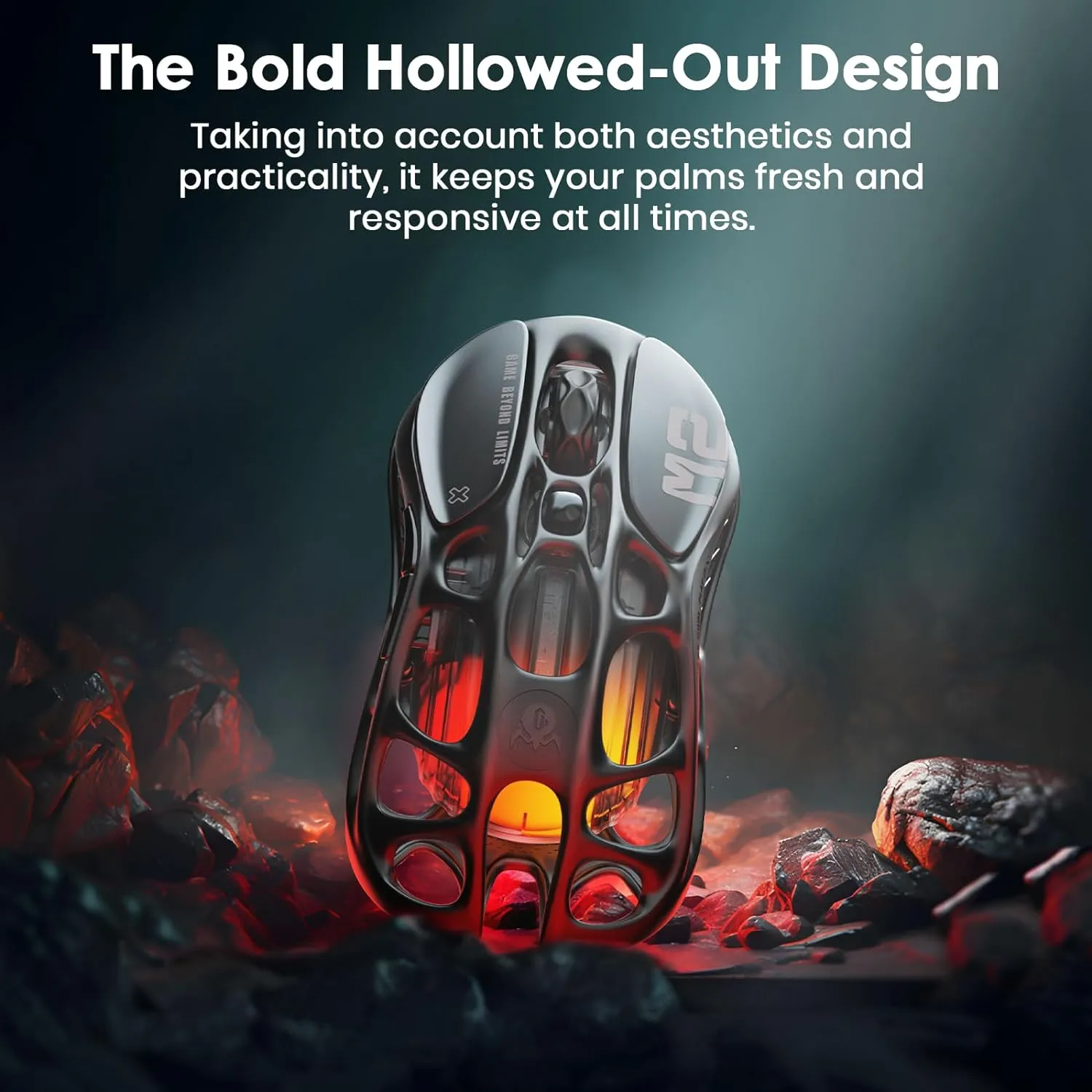 GRAVASTARM2_BLK GravaStar Mercury M2 Gaming Mouse RGB GravaStar Mercury M2 Gaming Mouse -MMO Gaming with 26,000 DPI Optical Sensor -78g Lightweight Hollowed-Out Design -5 Programmable Buttons -5 Dynamic Lightsync RGB Modes -Stealth Black