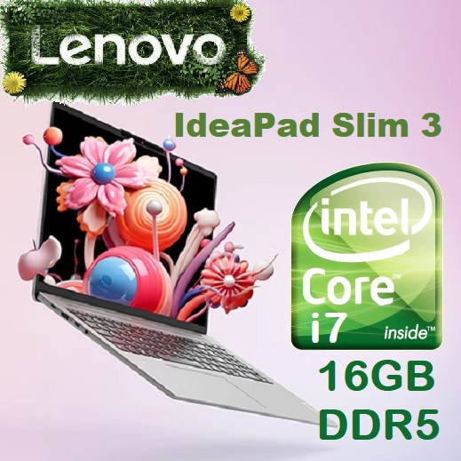 IdeaPad Slim 3 i7-13620H 16GB DDR5 RAM 512GB 83EM00DEDP 15IRH8 i7-13620H 16GB DDR5 RAM TN Display LENOVO IdeaPad Slim 3 15IRH8 Intel® Core™ i7-13620H | 16GB DDR5 RAM ; 512GB SSD | : 15.6" FHD Twisted Nematic Display | Intel® UHD Graphics | DOS |  English Arabic Keyboard | Arctic Grey