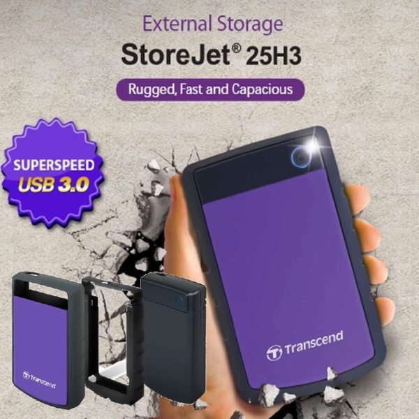 Transcend 2TB StoreJet Portable External HDD