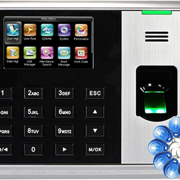 ZKT-S30 Zkteco S30 Biometric Time Attendance Machine ZKTECO​ S30 BIOMETRIC TIME ATTENDANCE MACHINE  - 3.0″ TFT LCD - Fingerprint and/or PINs - Optional ID/IC  - RS232/485, TCP/IP, U-Client, U disk - Optical Sensor | Graphite Silver ZKT-S30