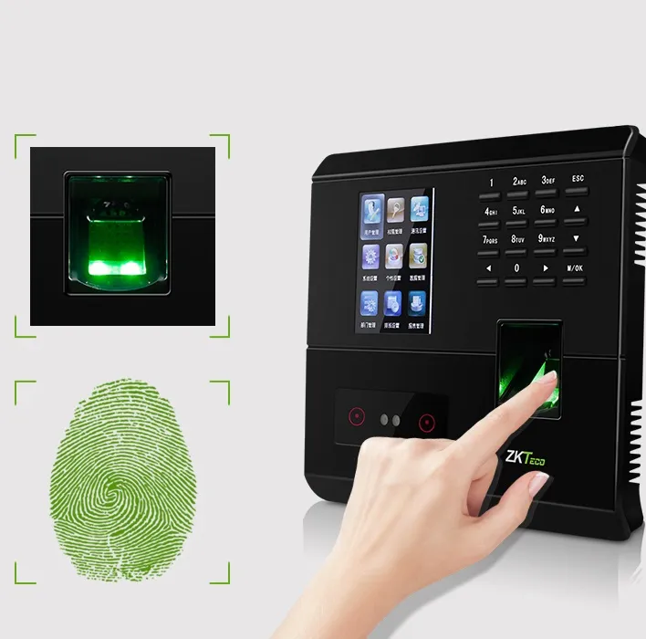 ZKT-UF200-S Attendance Machine Finger Print and Face ID ZKTeco UF200-S Color Screen with Camera Attendance Machine Finger Print and Face ID , Tcp/IP Biometric Time Attendance and Access Control System with RFID Card