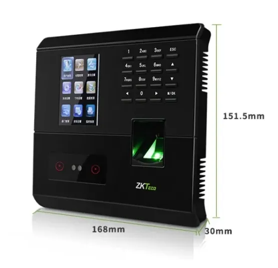 ZKT-UF200-S Attendance Machine Finger Print and Face ID ZKTeco UF200-S Color Screen with Camera Attendance Machine Finger Print and Face ID , Tcp/IP Biometric Time Attendance and Access Control System with RFID Card