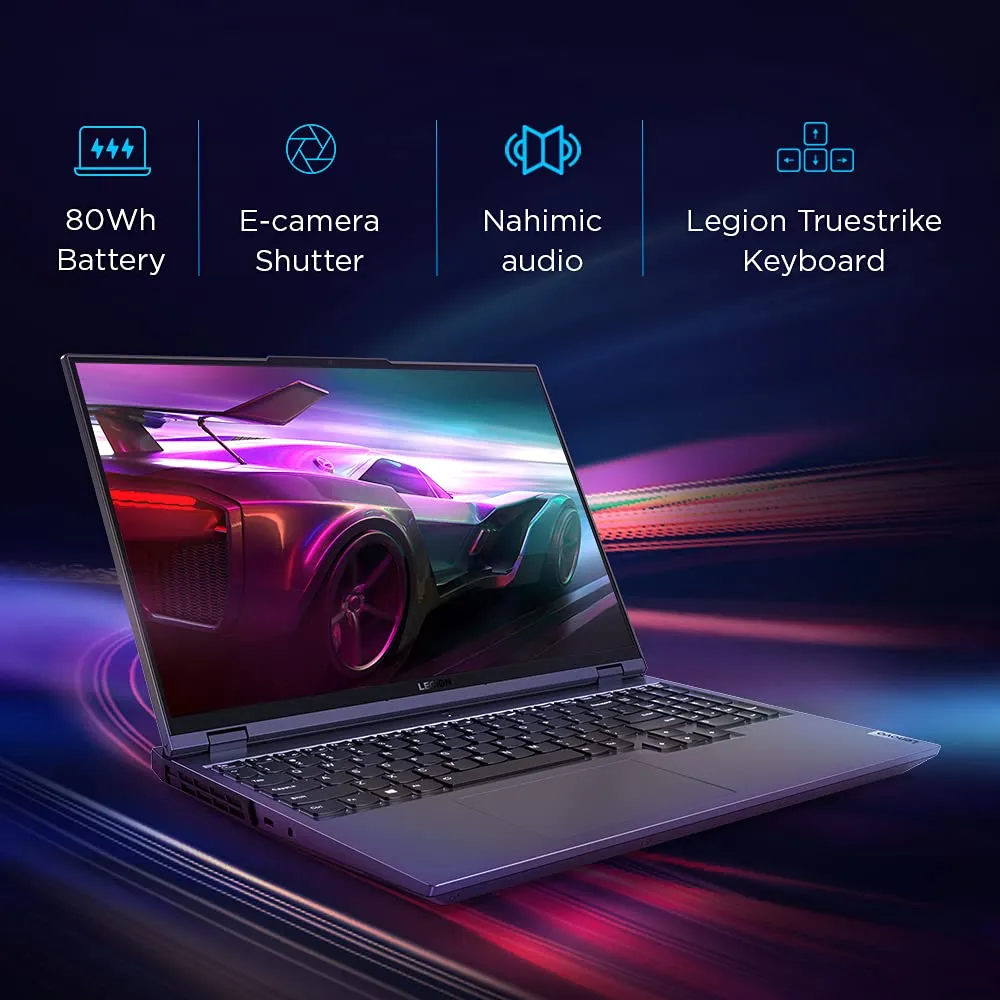 83DG004JUS Lenovo Legion 5 16IRX9 i9-14900HX 32GB DDR5 Lenovo Legion 5 16IRX9 Core™ i9-14900HX | 32GB DDR5 RAM ; 1TB SSD | RTX™ 4060 8GB GDDR6 | 16 inch WQXGA IPS Display | Windows® 11 Home | 4-Zone RGB Backlit Keyboard | Luna Grey