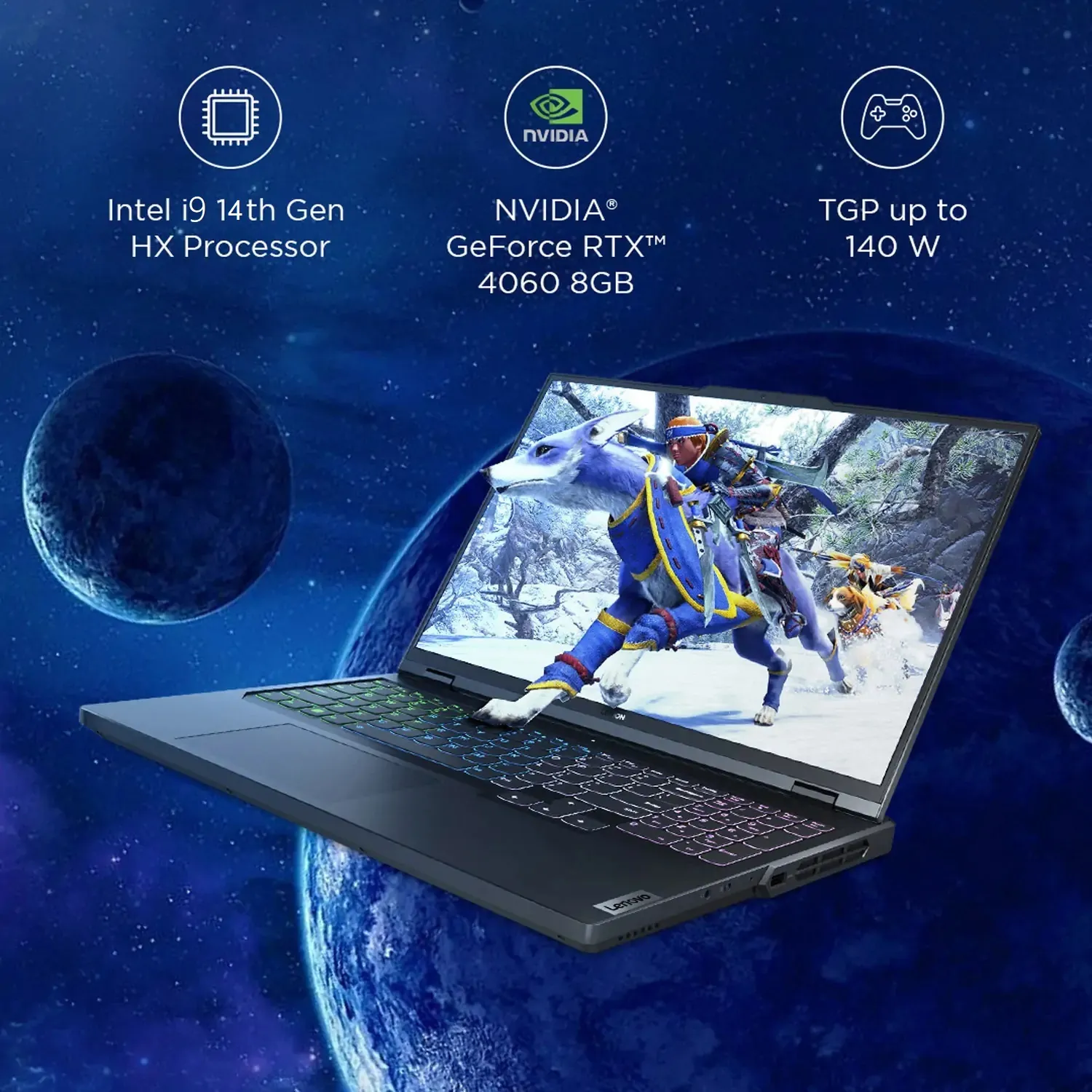 83DG004JUS Lenovo Legion 5 16IRX9 i9-14900HX 32GB DDR5 Lenovo Legion 5 16IRX9 Core™ i9-14900HX | 32GB DDR5 RAM ; 1TB SSD | RTX™ 4060 8GB GDDR6 | 16 inch WQXGA IPS Display | Windows® 11 Home | 4-Zone RGB Backlit Keyboard | Luna Grey