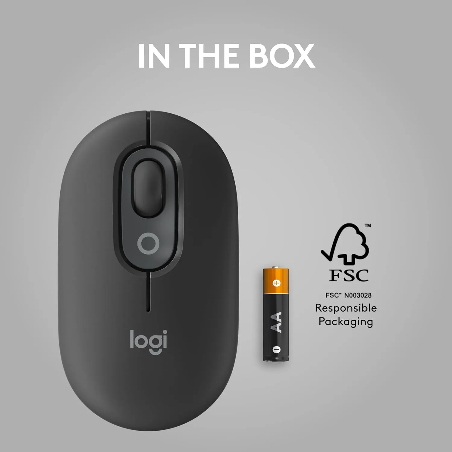 NIGHTFALL 910-007160 POP Bluetooth Wireless Mouse Emoji Logitech POP Bluetooth Wireless Mouse Emoji Customizable - 1000 to 4000  DPI - Connect up to 3 devices - 10 meters Wireless Range -  Battery Powered -  Compatible with Windows® , macOS , ChromeOS™ ,  iPadOS , Microsoft Surface | NIGHTFALL 910-007160