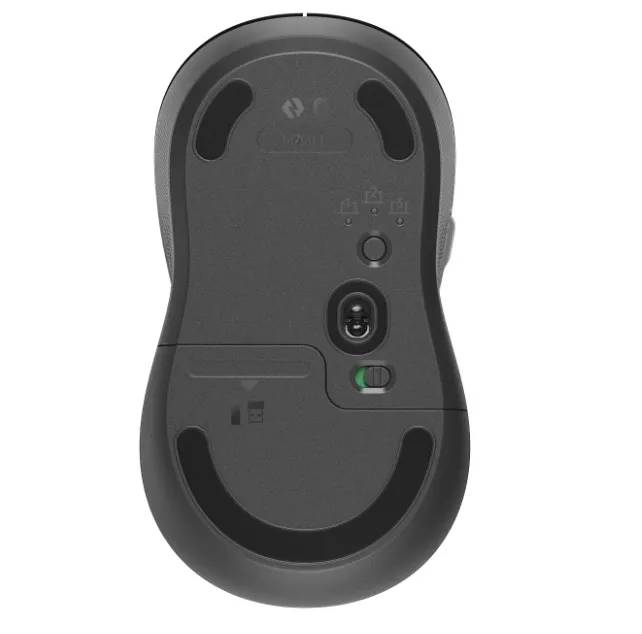 910-006266 Logitech Signature Plus M750 L Wireless Mouse Logitech Signature Plus M750 L Wireless Mouse – Large Ergonomic Design, Bluetooth & USB, 6 Customizable Buttons, Silent Clicks, Cross - Platform Compatibility, Super Battery Life - Windows , macOS , Linux, ChromeOS, iPadOS , and Android- Black 