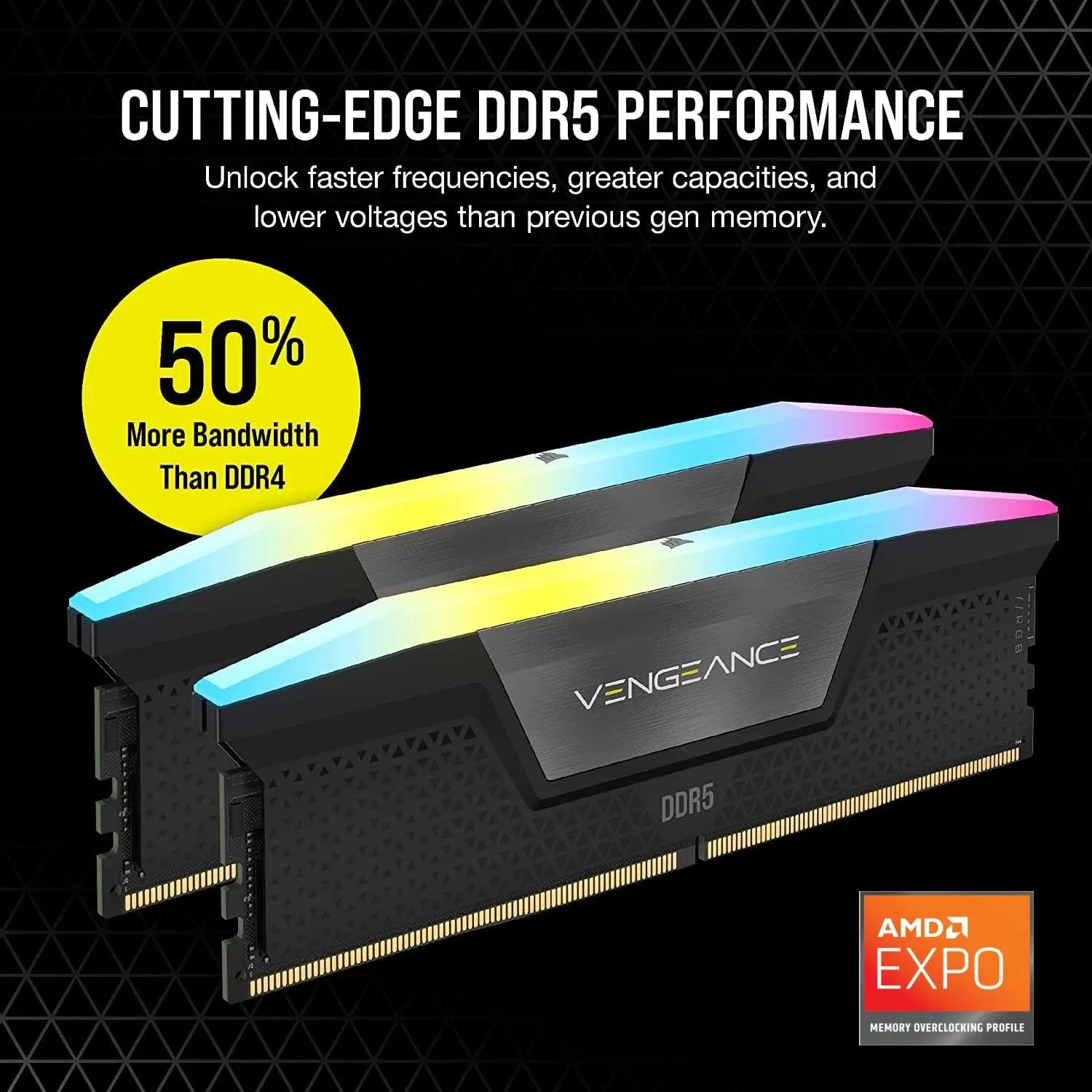 RGB 64GB Kit RAM DDR5 6000MHz CL40 AMD RGB 32GB Kit RAM DDR5 6000MHz CL30 AMD RGB 32GB Kit RAM DDR5 6000MHz CL36 AMD