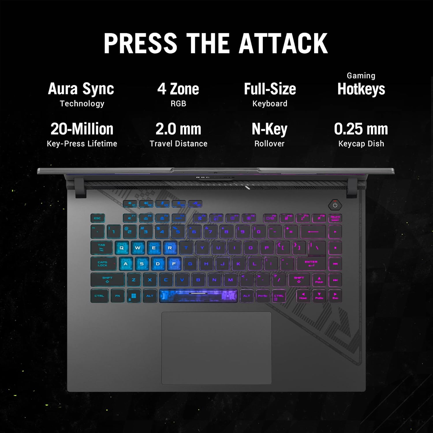 90NR0C61-M00VK0 ROG Strix G16 i9-13980HX RTX 4060 16GB RAM ASUS ROG Strix G16 G614JV Intel® Core™ i9-13980HX | 16GB DDR5 RAM ; 1TB SSD | RTX™ 4060 OC 8GB GDDR6 | 16-inch WUXGA IPS HDR Display 165Hz | Backlit 4-Zone RGB keyboard | DOS | ROG Backpack Included | Eclipse Gray