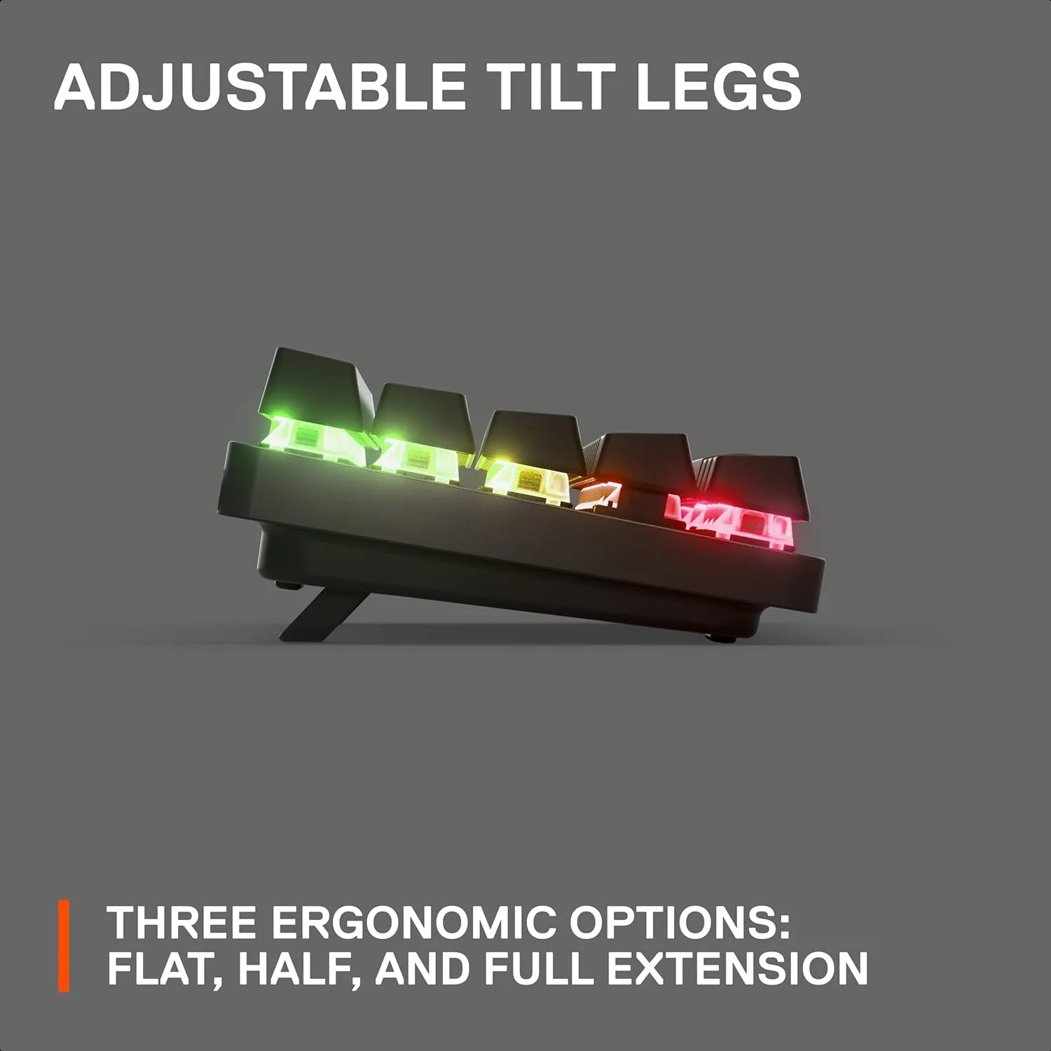 SteelSeries Apex Pro Mini Wireless RGB Mechanical Keyboard (5) Apex Pro Mini Wireless Mechanical Keyboard SteelSeries Apex Pro Mini Wireless Mechanical Gaming Keyboard - World's Fastest Keyboard - Adjustable Actuation - Compact 60% Form Factor - RGB - PBT Keycaps - Bluetooth 5.0 - 2.4GHz - USB-C