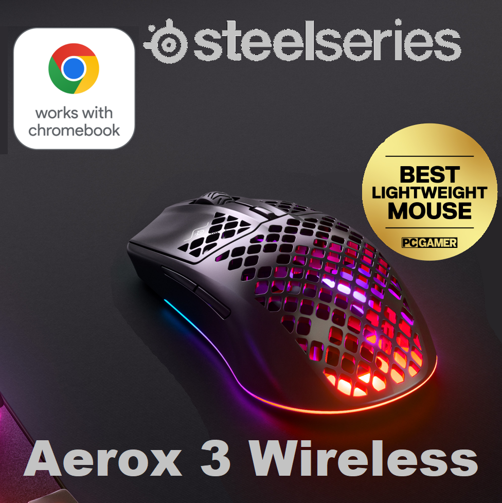 aerox_3_wlblack_img_buy_01.png__1850x800_crop-scale_optimize_subsampling-2 AEROX-3-WHITE SteelSeries Aerox 3 Wireless RGB Gaming Mouse SteelSeries Aerox 3 Wireless RGB Gaming Mouse 1000Hz / 1 ms 18K DPI - Ultra Lightweight Super-Fast - Water Resistant - Quantum 2.0 Wireless - Golden Micro IP54 Switches - TrueMove Air Optical Sensor | Black