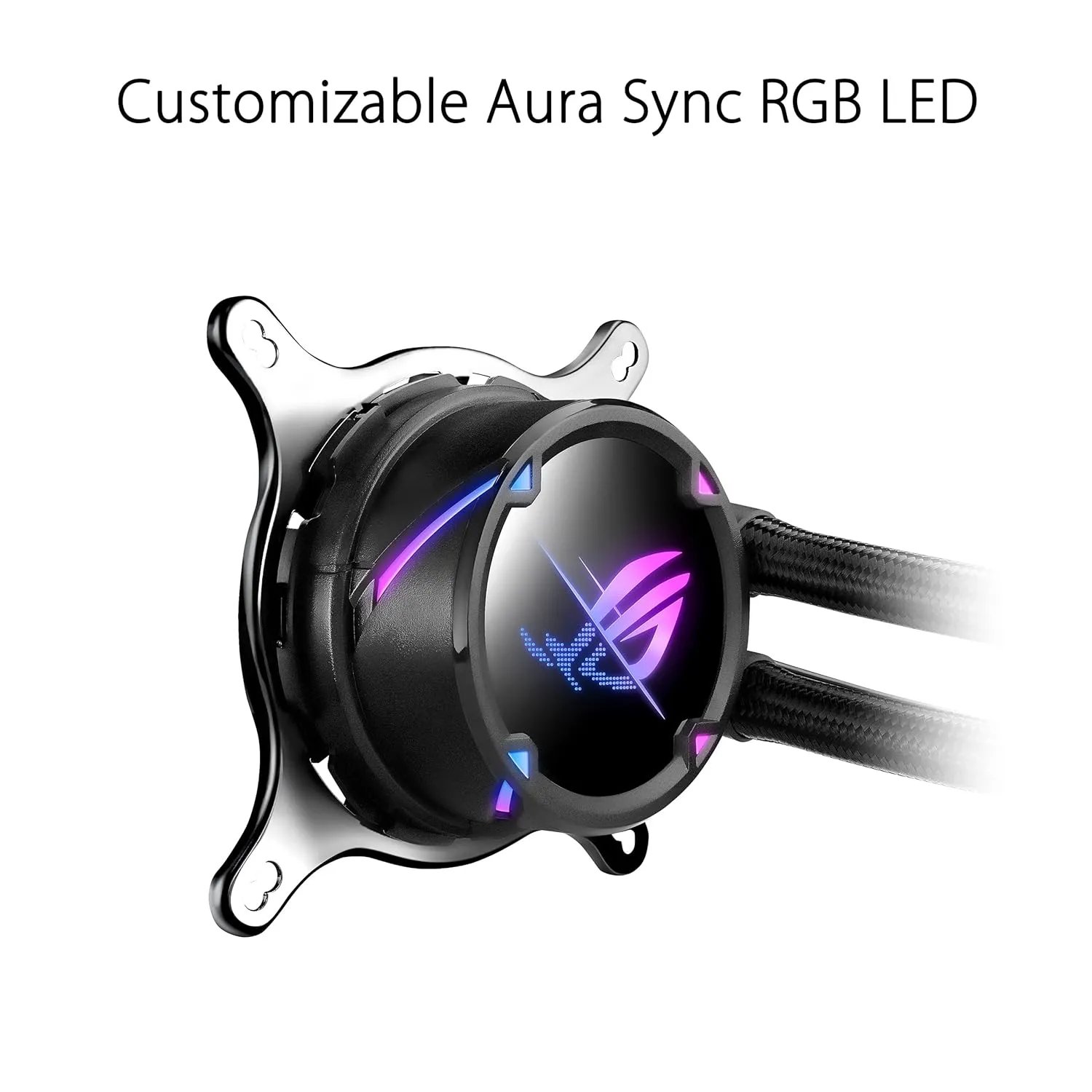 90RC00F1-M0CAY0 ASUS ROG Strix LC II 360 ARGB AIO Liquid CPU Cooler 360 ASUS ROG Strix LC II 360 ARGB All-in-one AIO Liquid CPU Cooler 360mm Radiator, Intel LGA1700, 115x/2066 and AMD AM4/TR4 Support, Triple 120mm 4-pin PWM Addressable RGB Radiator Fans