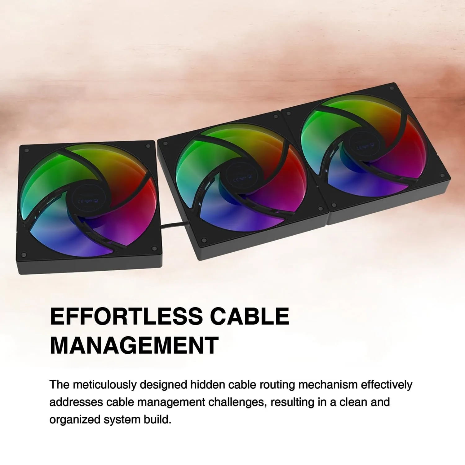 GAMDIAS CHIONE E4 360mm AIO ARGB CPU Liquid Cooler (7) CHIONE-E4-360-B CHIONE E4 360 AIO ARGB BLACK CPU Liquid Cooler GAMDIAS CHIONE E4 360mm AIO ARGB CPU Liquid Cooler , Real-time Digital Display PWM Pump, Hidden Cable Design, 3X 120MM ARGB PWM Fan w/MB Sync, Intel LGA 1700/1200, AMD AM5/AM4 | BLACK CHIONE-E4-360-B