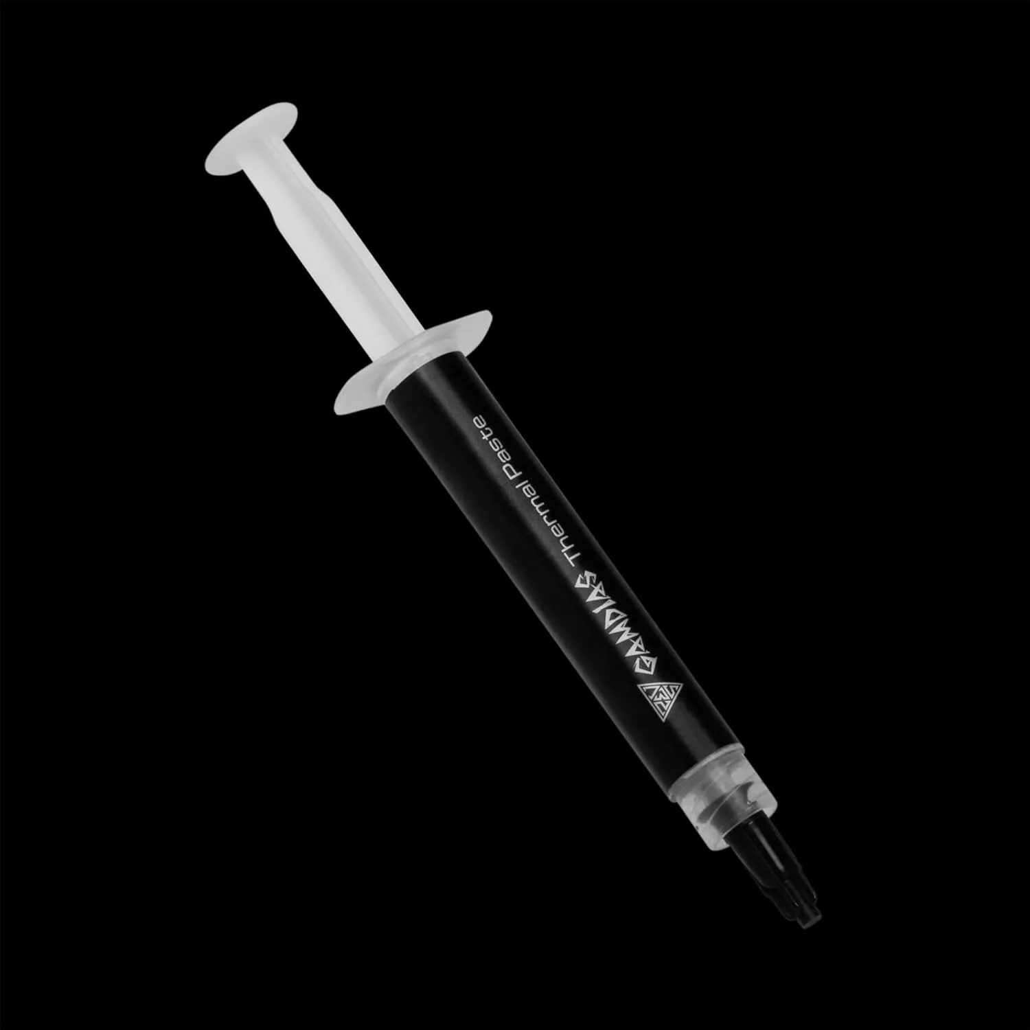 GAMDIAS XC5 PERFORMANCE THERMAL COMPOUND 4g Nano-diamond (6) GAMDIAS-XC5 GAMDIAS XC5 PERFORMANCE THERMAL COMPOUND 4g GAMDIAS XC5 PERFORMANCE THERMAL COMPOUND 4g : Nano-diamond Base Material ; 3-in-1 Application Kit ; Non-Electrically Conductive ; -50℃~220℃ Temp Range ;