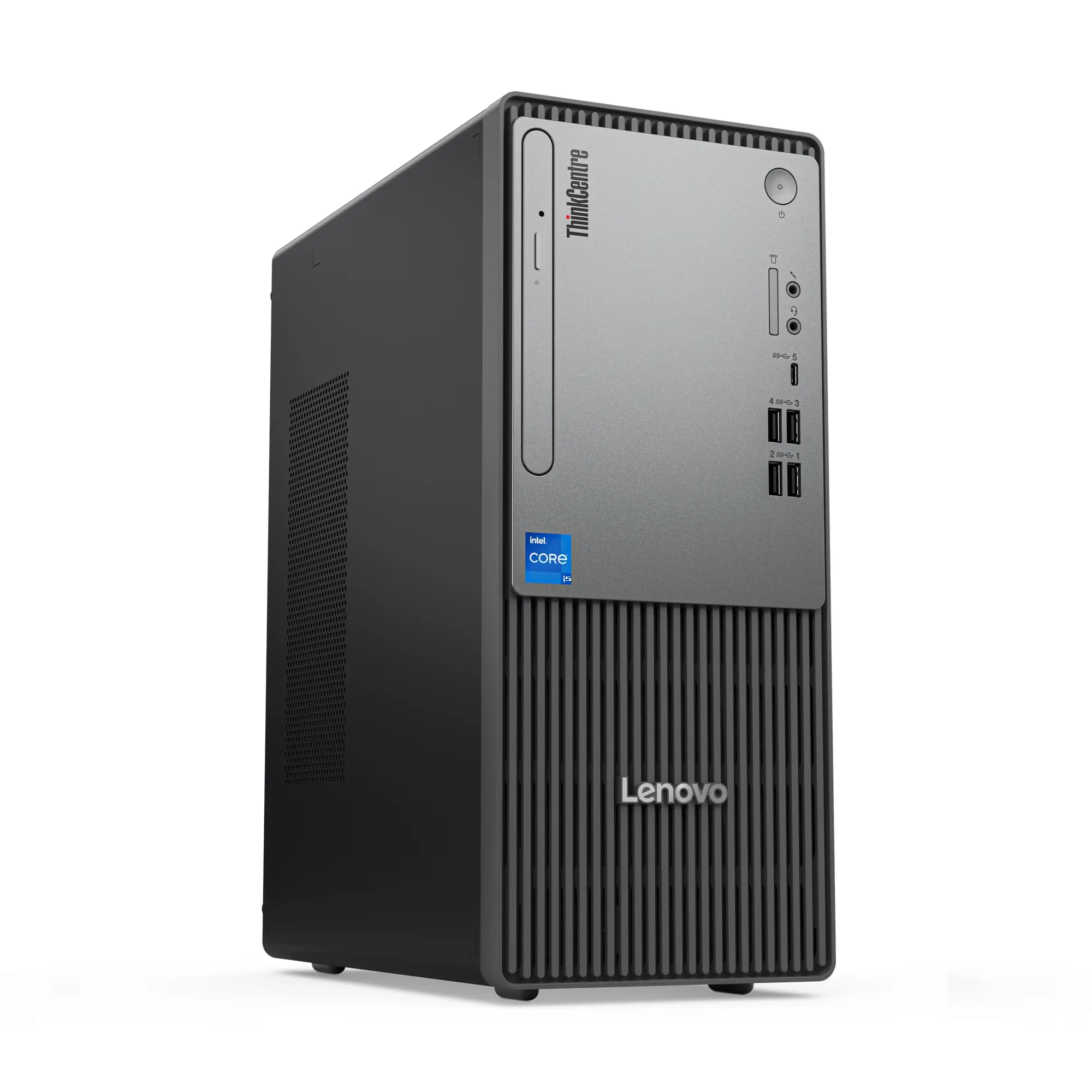 12UD007HAX ThinkCentre i5-13400 8GB DDR5 RAM 512GB SSD ThinkCentre neo 50t Gen 5  Intel® Core™ i5-13400 | Intel® UHD Graphics 730 | 8GB DDR5 RAM ;  512GB SSD NVMe® | 3-in-1 Card Reader | DVD±RW | HD Speakers | USB Calliope Keyboard Eng. Ara + Mouse | Ethernet , Wi-Fi 6 , Bluetooth 5.2 | Black