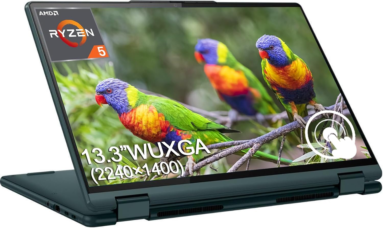 Yoga 6 Ryzen 5 7530U 8GB RAM Touchscreen 13 in (4) 83B2001VUS Yoga 6 Ryzen 5 7530U 8GB RAM Touchscreen 13 in LENOVO Yoga 6 13ABR8 AMD Ryzen™ 5 7530U | 8GB LPDDR4x RAM ; 512GB SSD | AMD Radeon™ Graphics | Touchscreen 13.3-inch WUXGA IPS Display | with Lenovo® Digital Pen | Windows® 11 | microSD Card Reader | Fingerprint Reader | Dark Teal