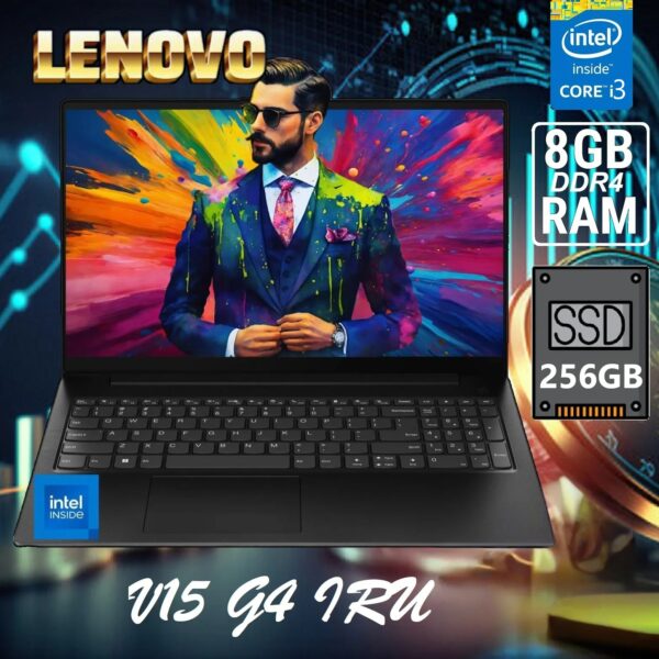 83A1004SAK Core i3-1315U 8GB DDR4 RAM 256GB SSD Lenovo V15 G4 IRU Intel® Core™ i3-1315U | 8GB DDR4 RAM ; 256GB NVMe SSD | 15.6″ FHD IPS Display | DOS | Intel® UHD Graphics | Business Black