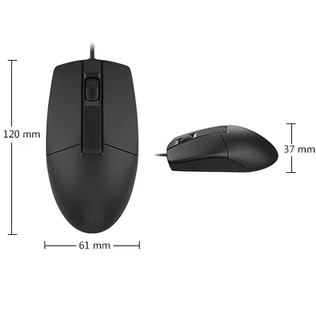 A4TECH OP-330S USB Wired Silent Mouse 1200 DPI Precision (9) A4TECH-OP-330S A4TECH OP-330S USB Wired Silent Mouse 1200 DPI A4TECH OP-330S Wired Mouse: Durable Button Life, 1200 DPI Precision, Silent Clicks, Wider Scroll Wheel, 4-Way Scrolling, 8-in-One Gestures, Hyper-Fast Scrolling, Contoured Design , USB Connectivity | BLACK
