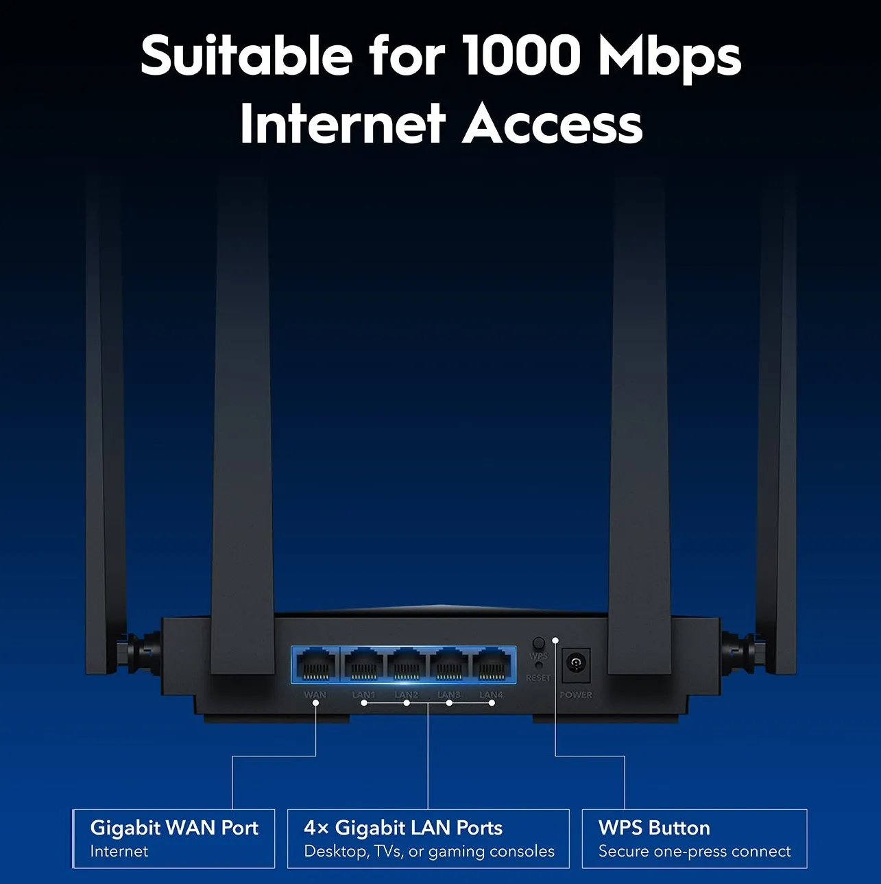 WR3600-EU CUDY WR3600 Wi-Fi 7 Dual-Band Router CUDY WR3600 Wi-Fi 7 Router – Dual-Band, 3.6 Gbps Speed, 5 Gigabit Ports, VPN Support, Parental Controls, Easy Setup, Wide Coverage, 200 Device Connectivity, Powerful Quad-Core CPU, and Cudy App Management.
